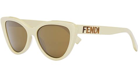 Occhiali da sole Fendi Lettering donna FE40087U 52A Tartaruga 